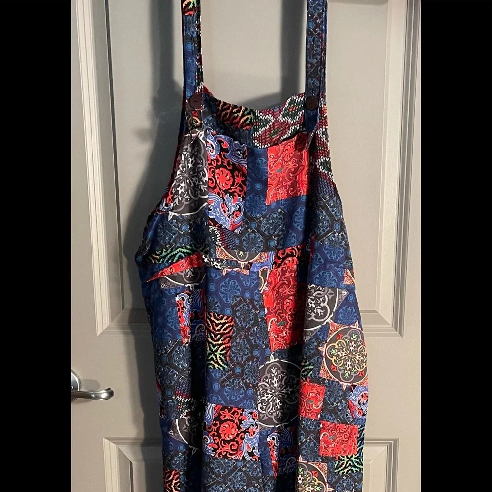 S/M. NWT. OVERALLS by Sacred Threads CL/GR02. - Picture 5 of 11